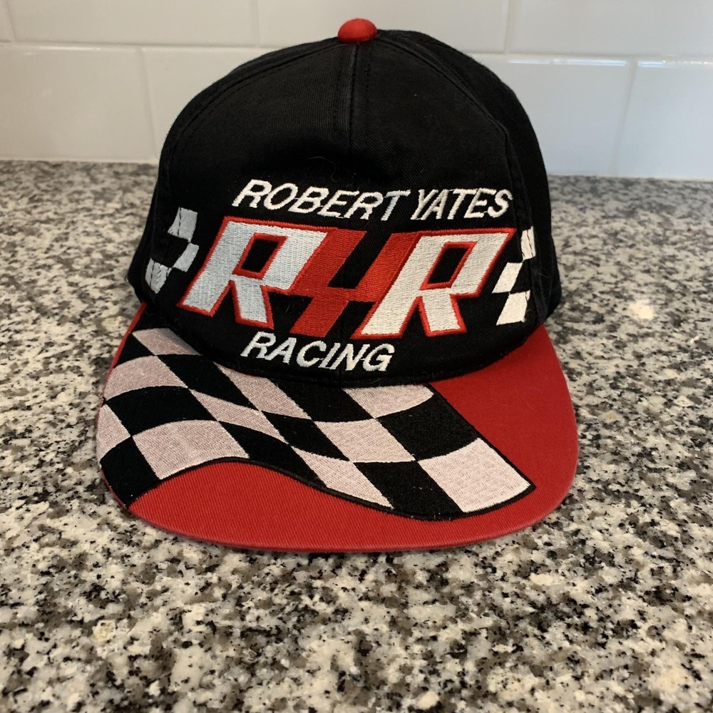 Robert Yates Racing Hat Cap Snap Back Mens One Size Black NASCAR 88 28 Chase